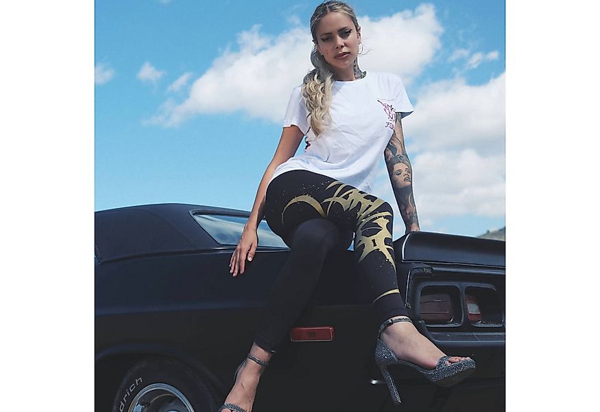 YAKUZA Leggings Tag mit mittelhohem Bund und Beintasche günstig online kaufen