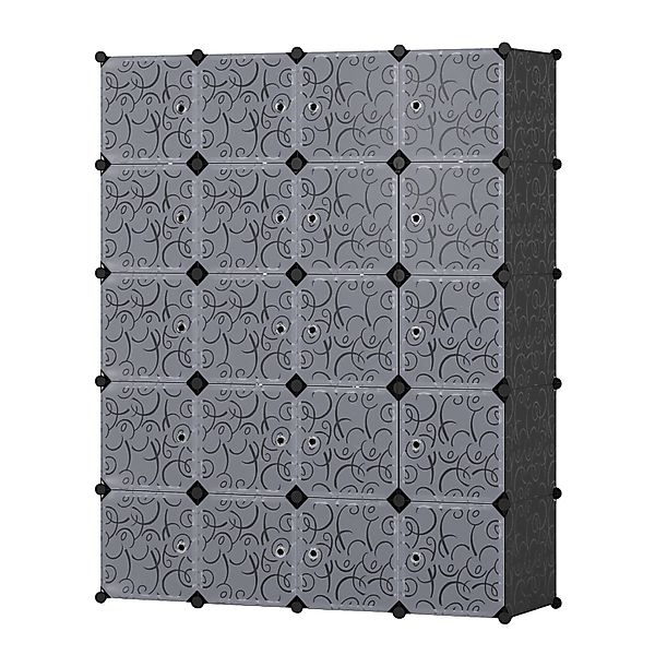 Mondeer Kleiderschrank Steckregal (Staub- und Wasserabweisend, günstig online kaufen