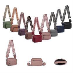 ITALYSHOP24 Schultertasche Damen Bodybag Umhängetasche Brusttasche günstig online kaufen