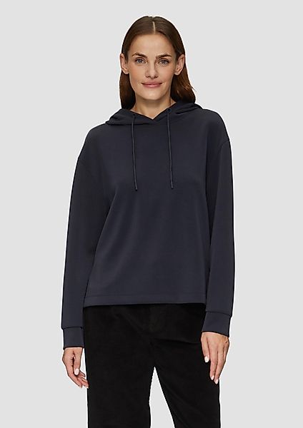 s.Oliver Sweatshirt Hoodie aus Scuba im günstig online kaufen