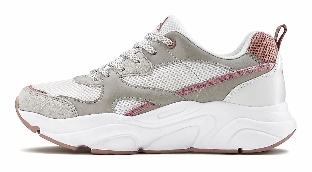 LASCANA Sneaker mit ultraleichter Chunky-Sohle, Schnürhalbschuh, günstig online kaufen