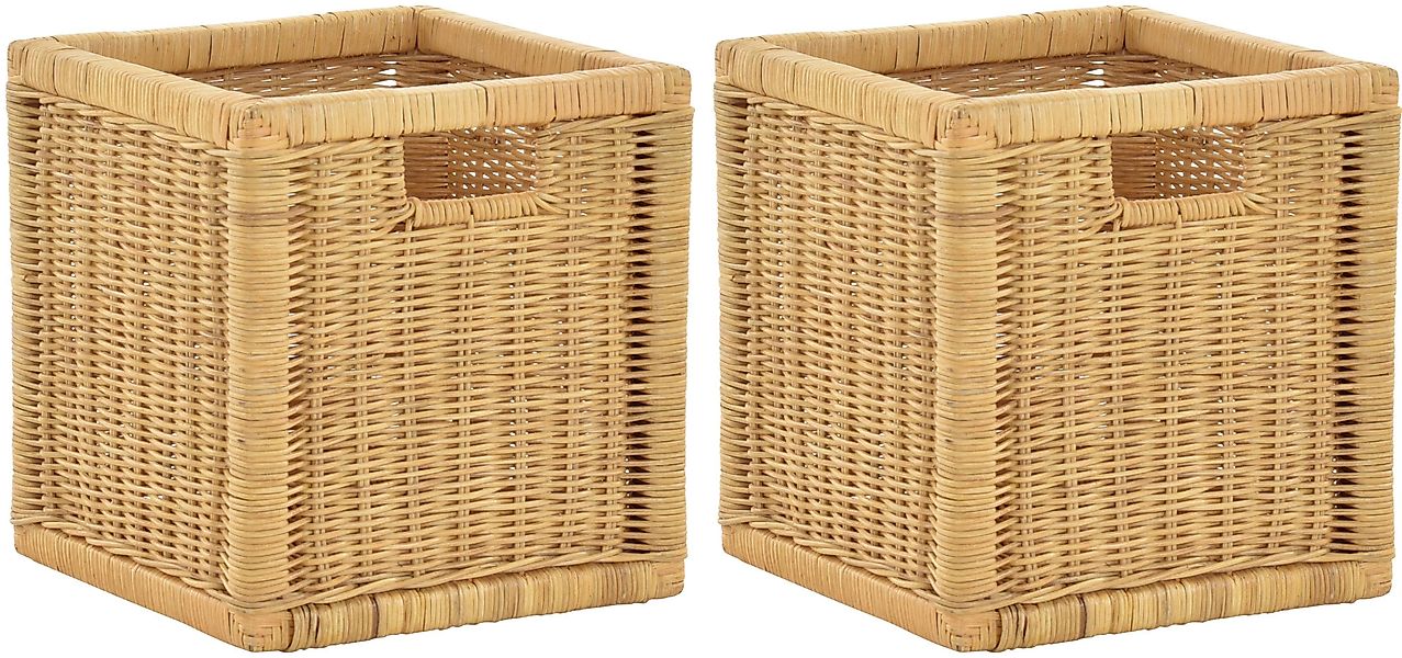 Krines Home Regalkorb Set/2 Regalkorb Aufbewahrungskorb günstig online kaufen