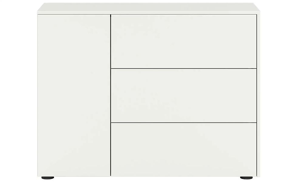 Sideboard  Samso ¦ weiß ¦ Maße (cm): B: 105 H: 80 T: 37.0 Kommoden & Sidebo günstig online kaufen