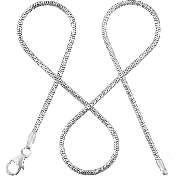 Schlangenkette 925 Sterling Silber (1,6mm Breit) Halskette Ohne Anhänger günstig online kaufen