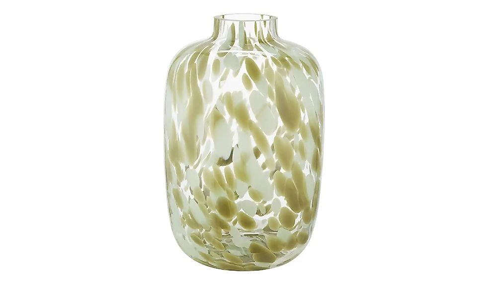 Vase ¦ gelb ¦ Glas ¦ Maße (cm): H: 27  Ø: 18 Accessoires > Vasen - Höffner günstig online kaufen