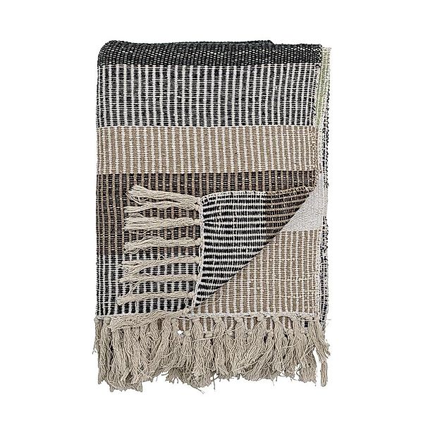 Überwurf Isnel Decke, Bloomingville, Braun 160x130cm günstig online kaufen