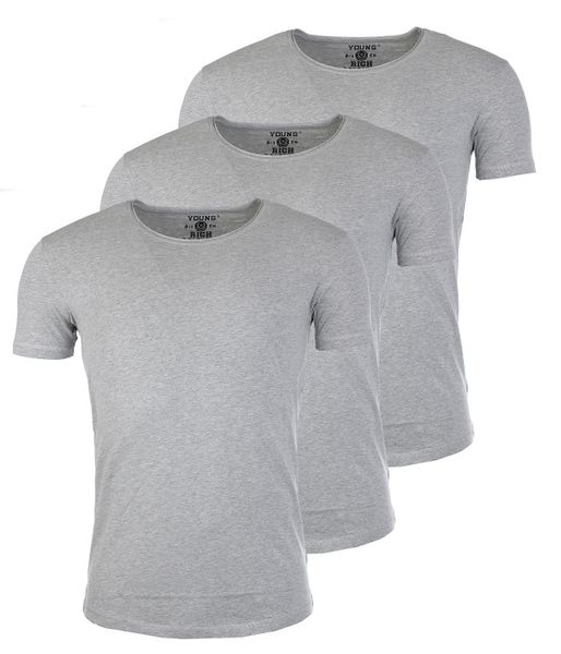 Young & Rich T-Shirt Herren Uni günstig online kaufen