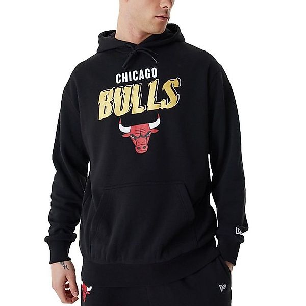 New Era Kapuzenpullover Oversized METALLIC Chicago Bulls günstig online kaufen