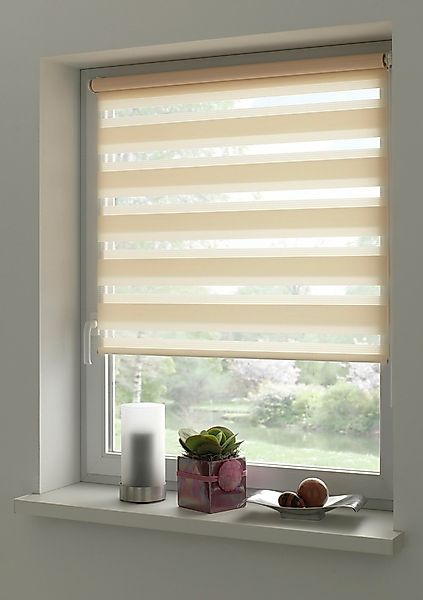 Doppelrollo EASYFIX, Gardinia Exklusiv, transparent, mit günstig online kaufen