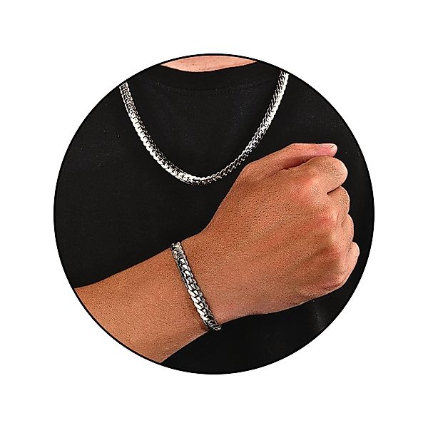 GOLDKLEIN Ketten und Armband Set Edelstahl günstig online kaufen