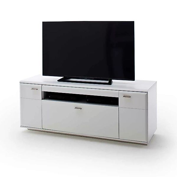 Fernsehunterschrank in Weiß 150 cm breit günstig online kaufen
