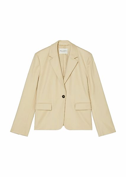 Marc OPolo Longblazer "aus Organic-Cotton-Viskose-Stretch" günstig online kaufen