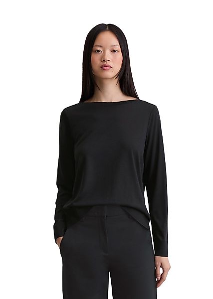 Marc OPolo Langarmshirt "aus TENCEL™ Lyocell-Baumwolle-Mix" günstig online kaufen