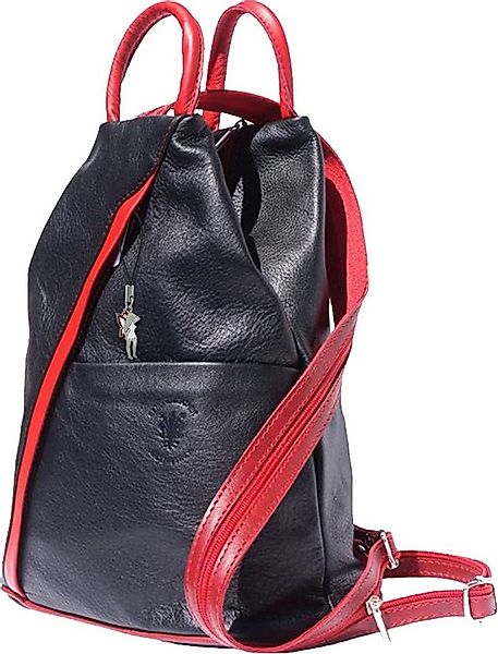 FLORENCE Handtasche Florence Damen Schultertasche rot (Cityrucksack), Damen günstig online kaufen
