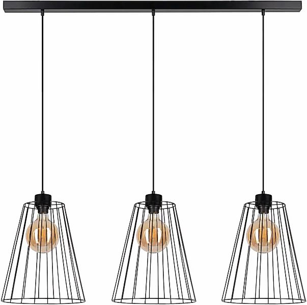 BRITOP LIGHTING Hängeleuchte »Swan«, 3 flammig, Leuchtmittel E27   ohne Leu günstig online kaufen