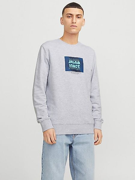 Jack & Jones Sweatshirt JJHUDSON – Sweatshirt mit Print, Rundhals und Kapuz günstig online kaufen