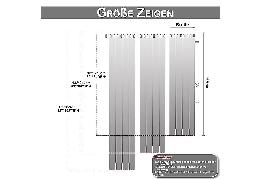 Sunicol Outdoorvorhang Outdoor Vorhang Wetterfest, mit Ösen, Sichtschutz So günstig online kaufen