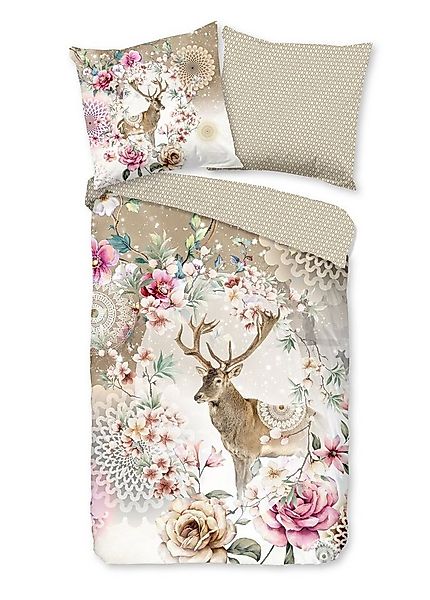 Traumschloss Bettwäsche Comfort Baumwolle, Flanell, 2 teilig, winterlicher günstig online kaufen