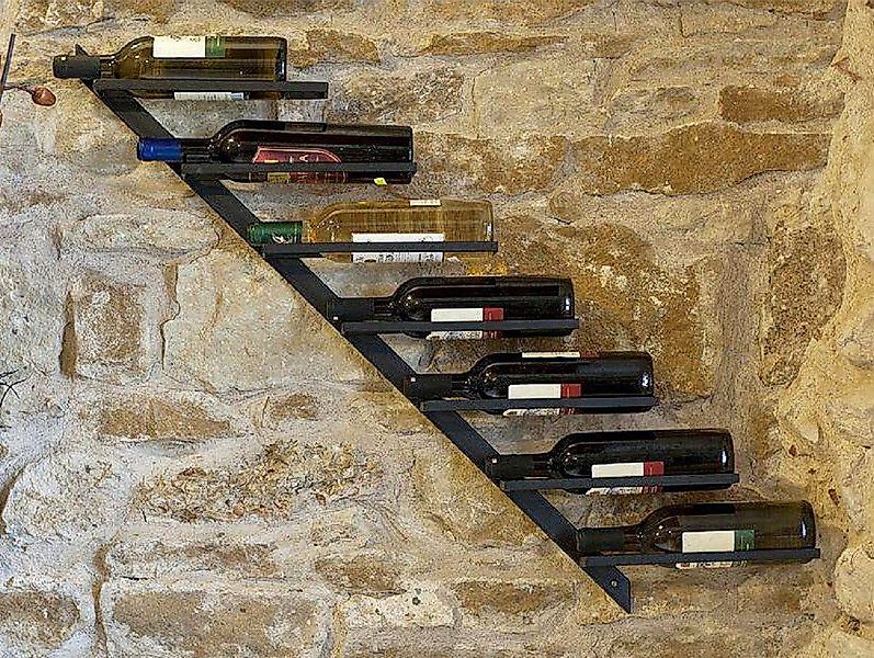 DanDiBo Weinregal Metall Schwarz Diagon 100 günstig online kaufen