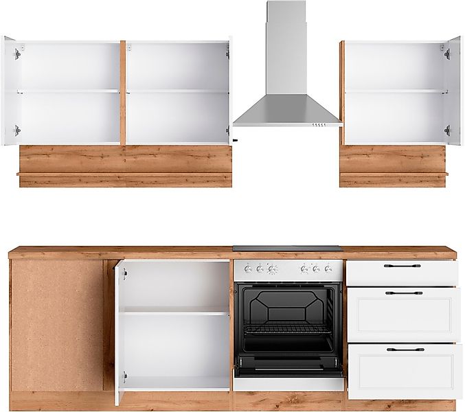 KOCHSTATION Winkelküche "KS-Lana" Stellbreite 240/240 cm, wahlweise mit und günstig online kaufen