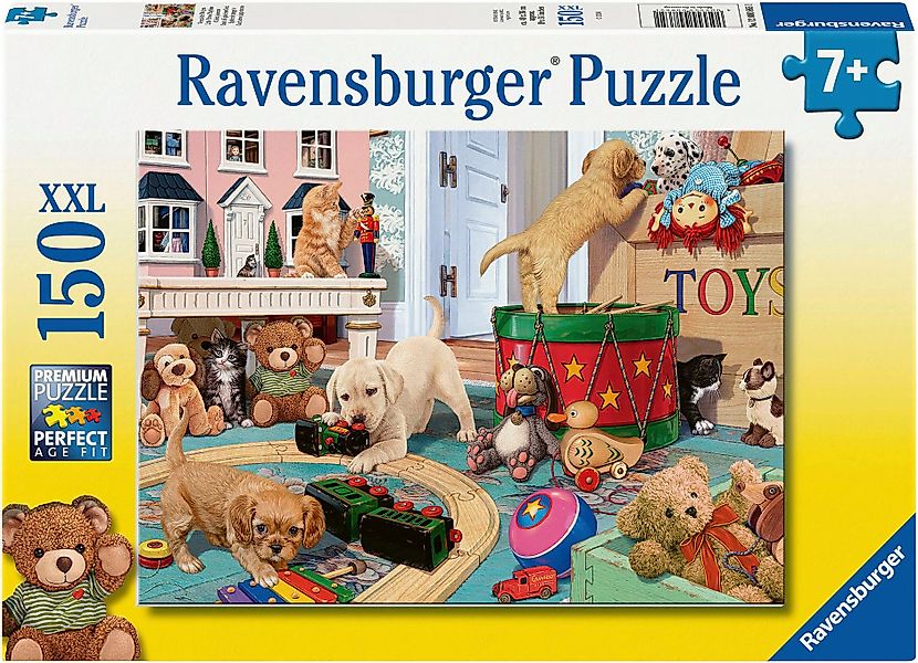 Ravensburger Puzzle Verspielte Welpen, 150 Puzzleteile, günstig online kaufen