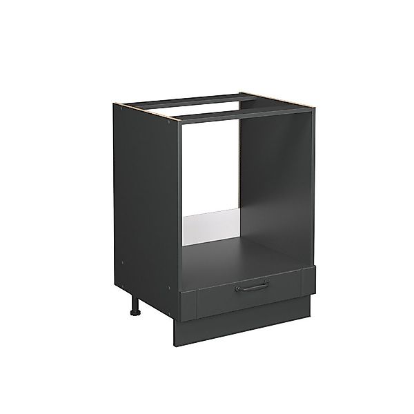 Vicco Herdumbauschrank Fame-Line, Dunkelgrau/Anthrazit, 60 cm günstig online kaufen