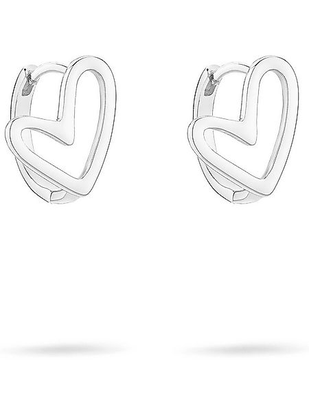 Tamaris Paar Creolen Tamaris Damen-Creolen Edelstahl (Paar) günstig online kaufen