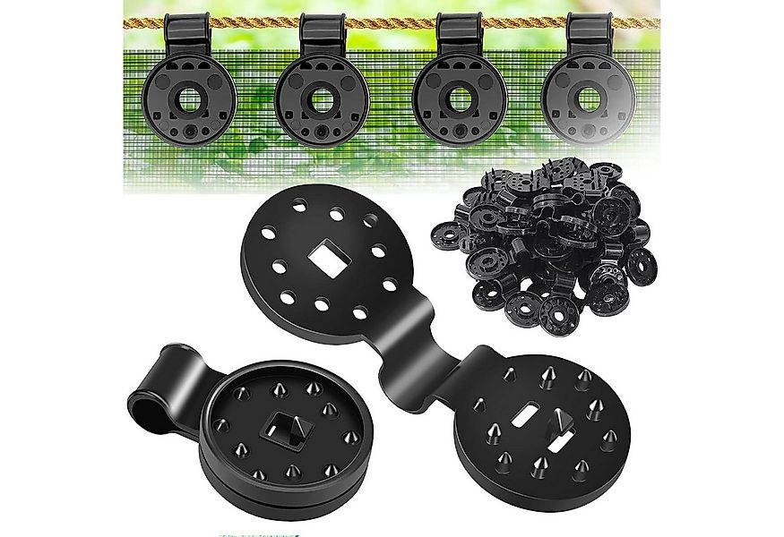 Coonoor Sonnensegel Kunststoff Clips 50 Stück für Schattierungsnetz & Garte günstig online kaufen