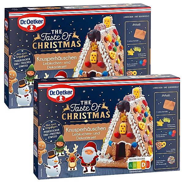 Dr. Oetker Weihnachtsfigur Dr. Oetker Knusper-Häuschen günstig online kaufen