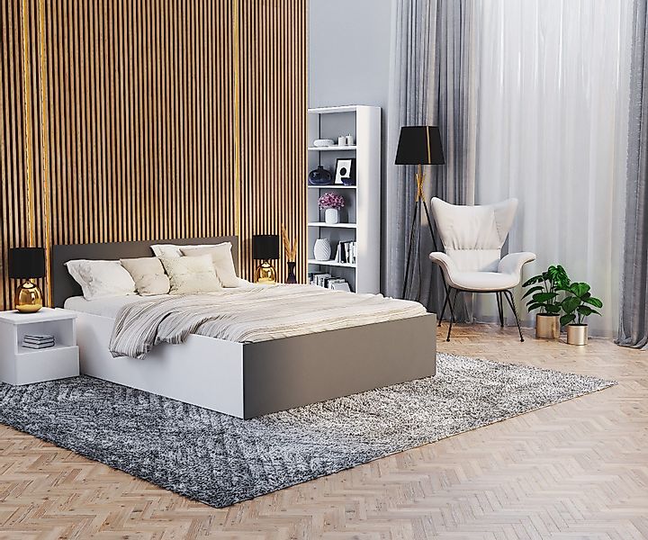 FDM Stauraumbett Bettgestell Bettrahmen Doppelbett 120x200, günstig online kaufen