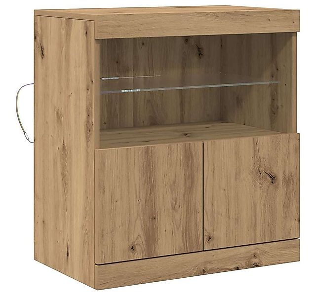 vidaXL Sideboard Sideboard Braun 60 x 37 x 67 cm Holzwerkstoff (1 St) günstig online kaufen