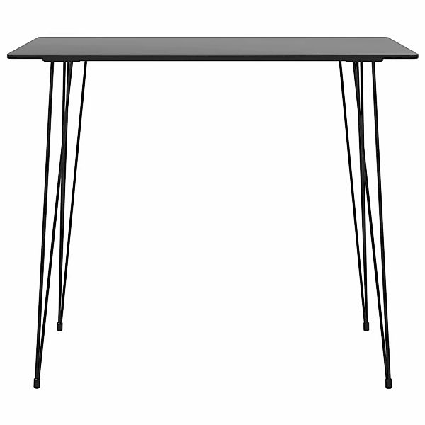 Bartisch Schwarz 120x60x105 Cm günstig online kaufen