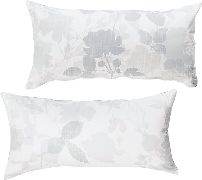 Erwin Müller Kissenbezüge Kissenbezug, Flanell Blumen günstig online kaufen