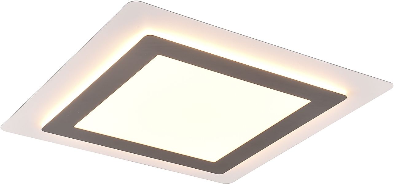 TRIO Leuchten LED Deckenleuchte MORGAN, quadratische günstig online kaufen