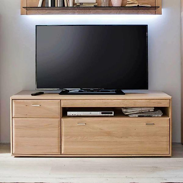 TV Lowboard aus Eiche hell geölt 150 cm breit günstig online kaufen