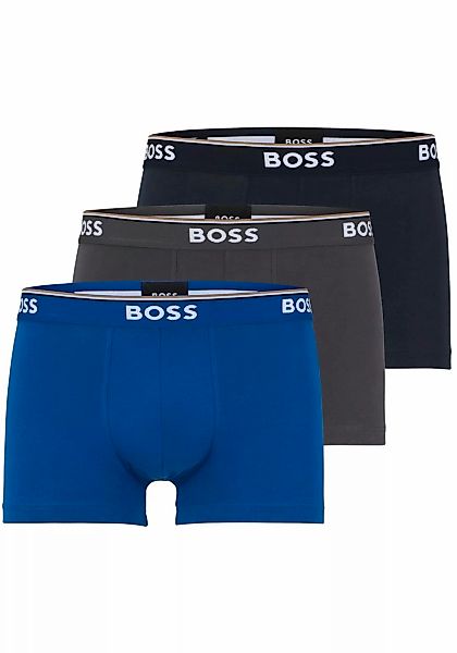 BOSS Boxer, (Packung, 3 St., 3er-Pack), mit BOSS Schriftzug auf dem Bund günstig online kaufen