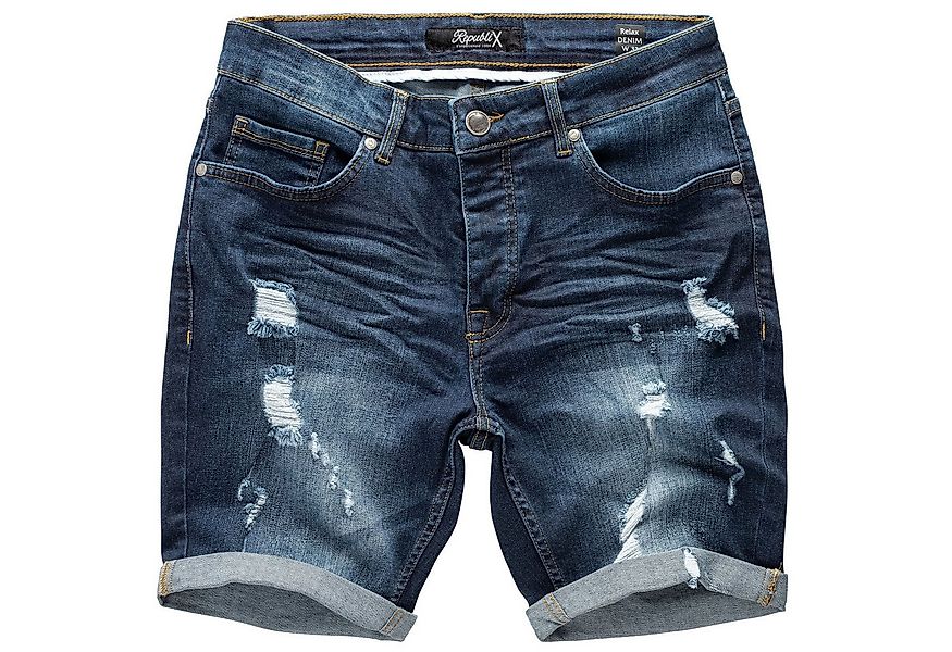 REPUBLIX Jeansshorts ZYAIRE Herren Bermuda kurze Männer Hose Regular Fit günstig online kaufen