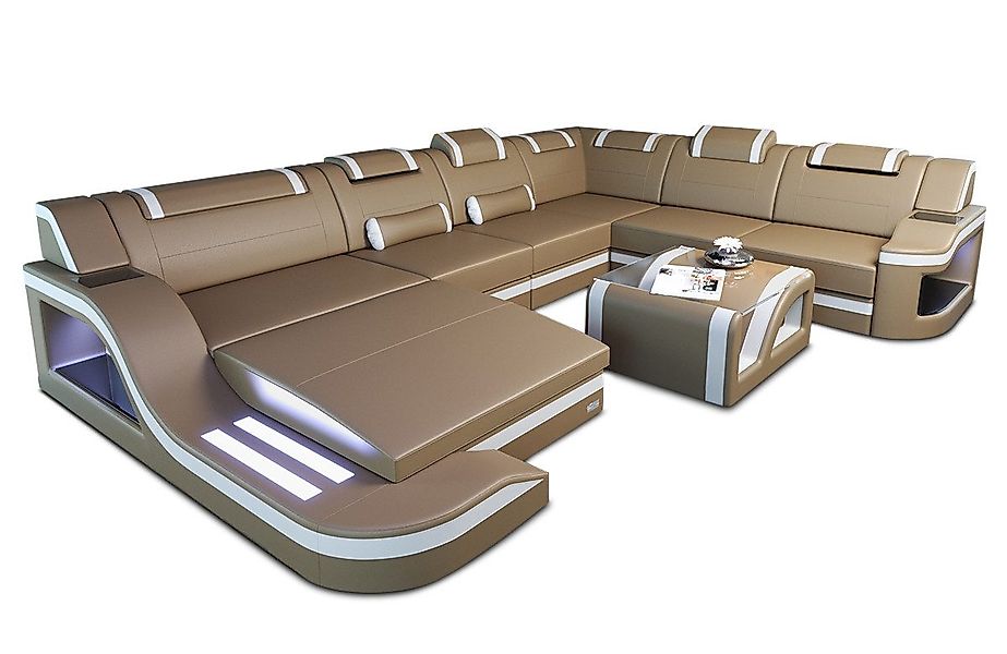 Sofa Dreams Wohnlandschaft Ledercouch Sofa Leder günstig online kaufen