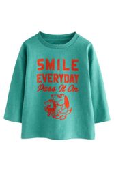 Next Langarmshirt Langarmshirt mit Grafikprint (1-tlg) günstig online kaufen