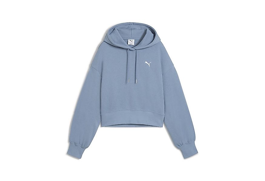 PUMA Hoodie WARDROBE ESS Kurzer Relaxed Fit Hoodie Damen günstig online kaufen