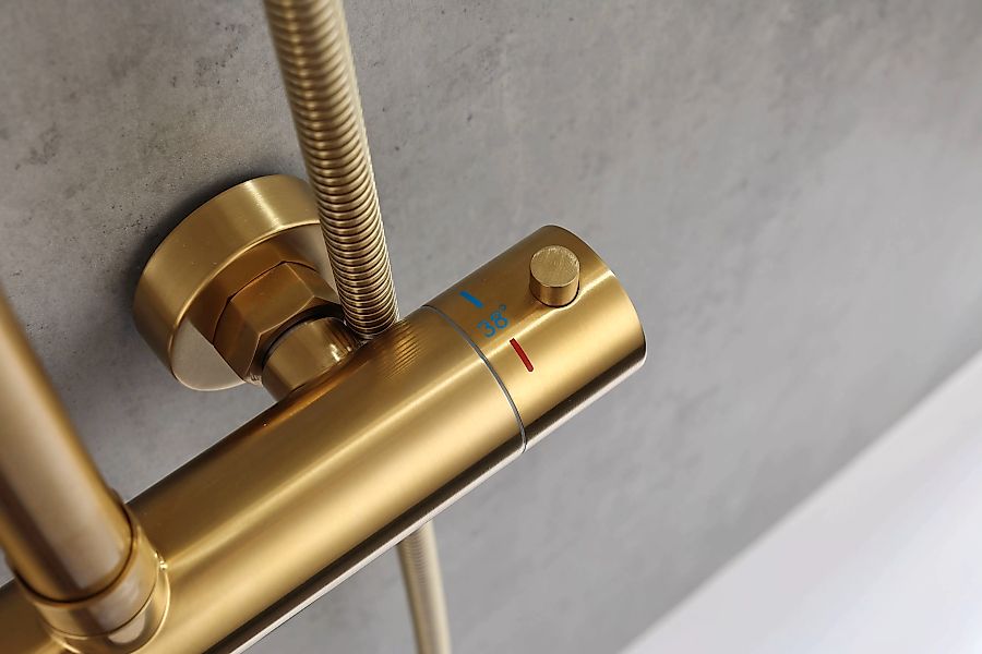 welltime Duschsystem Sanddorn, Höhe 135 cm, günstig online kaufen