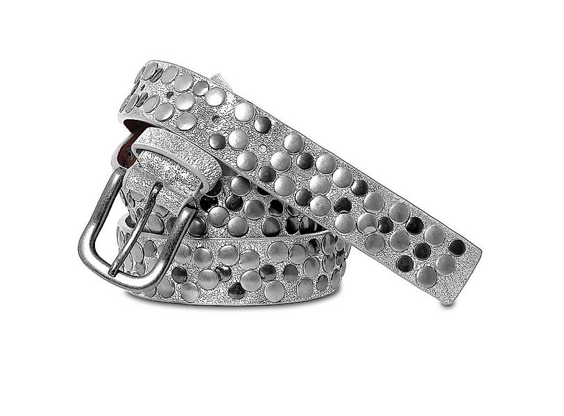 Caspar Nietengürtel GU224 schmaler Damen Vintage Gürtel günstig online kaufen