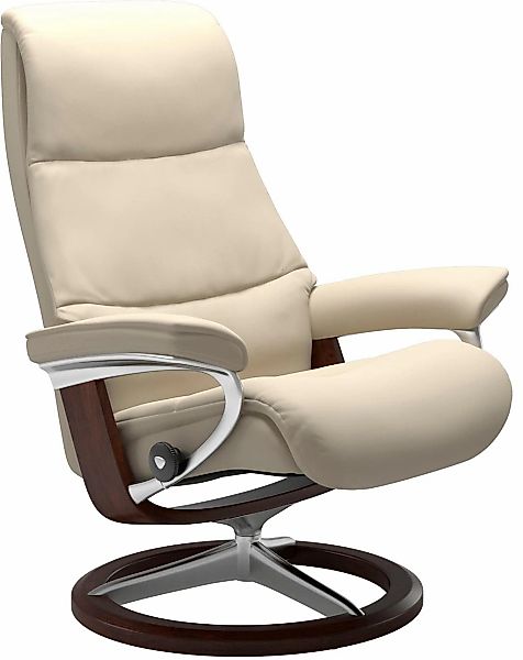 Stressless Relaxsessel "View" Set, Relaxsessel mit Hocker, mit Signature Ba günstig online kaufen