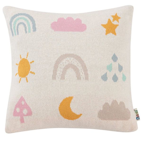 howa Dekokissen be happy, Strickkissen Kinderzimmer günstig online kaufen