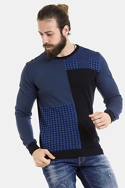 Cipo & Baxx Rundhalspullover "Pullover", (1 tlg.), im modernen Look, CP263 günstig online kaufen