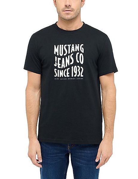 MUSTANG Kurzarmshirt Style Austin mit Logo-Print günstig online kaufen