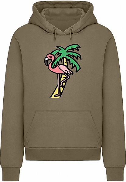 MisterTee Kapuzensweatshirt "MisterTee Flamingo Hoodie" 1 Stk. tlg. günstig online kaufen