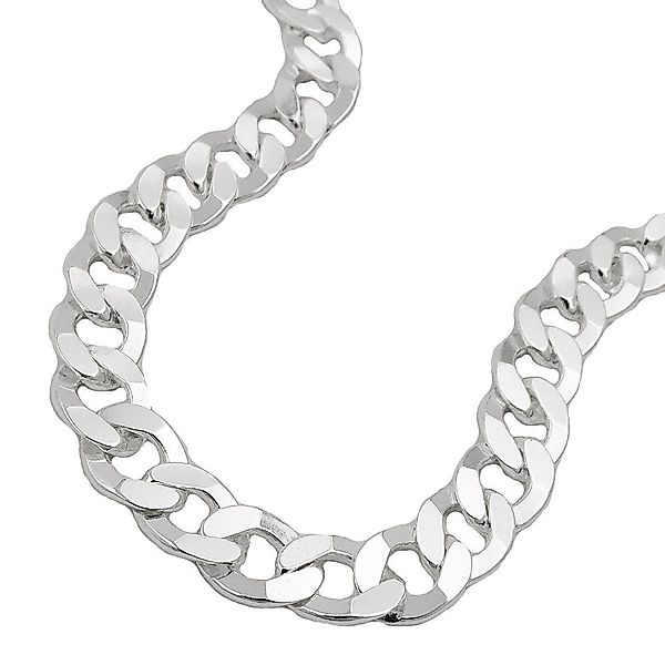 Schmuck Krone Panzerkette 6,7mm Panzerkette, flach, günstig online kaufen