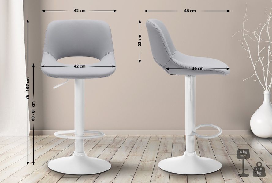 CLP Barhocker Camden (2er Set, 2 günstig online kaufen