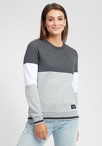 OXMO Hoodie OXOmaya Sportlicher Sweatpullover mit kontrastreichem Muster günstig online kaufen